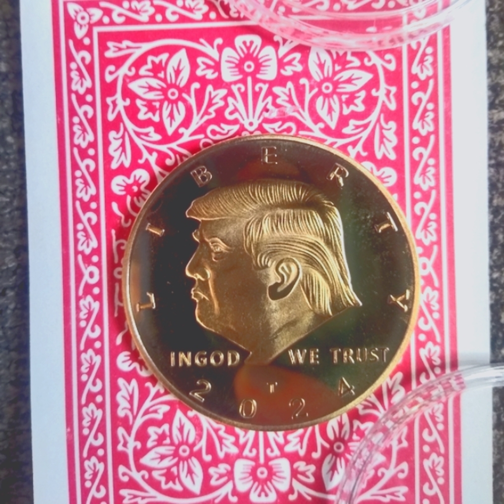 COPY - Donald Trump'  2024 for President     coin